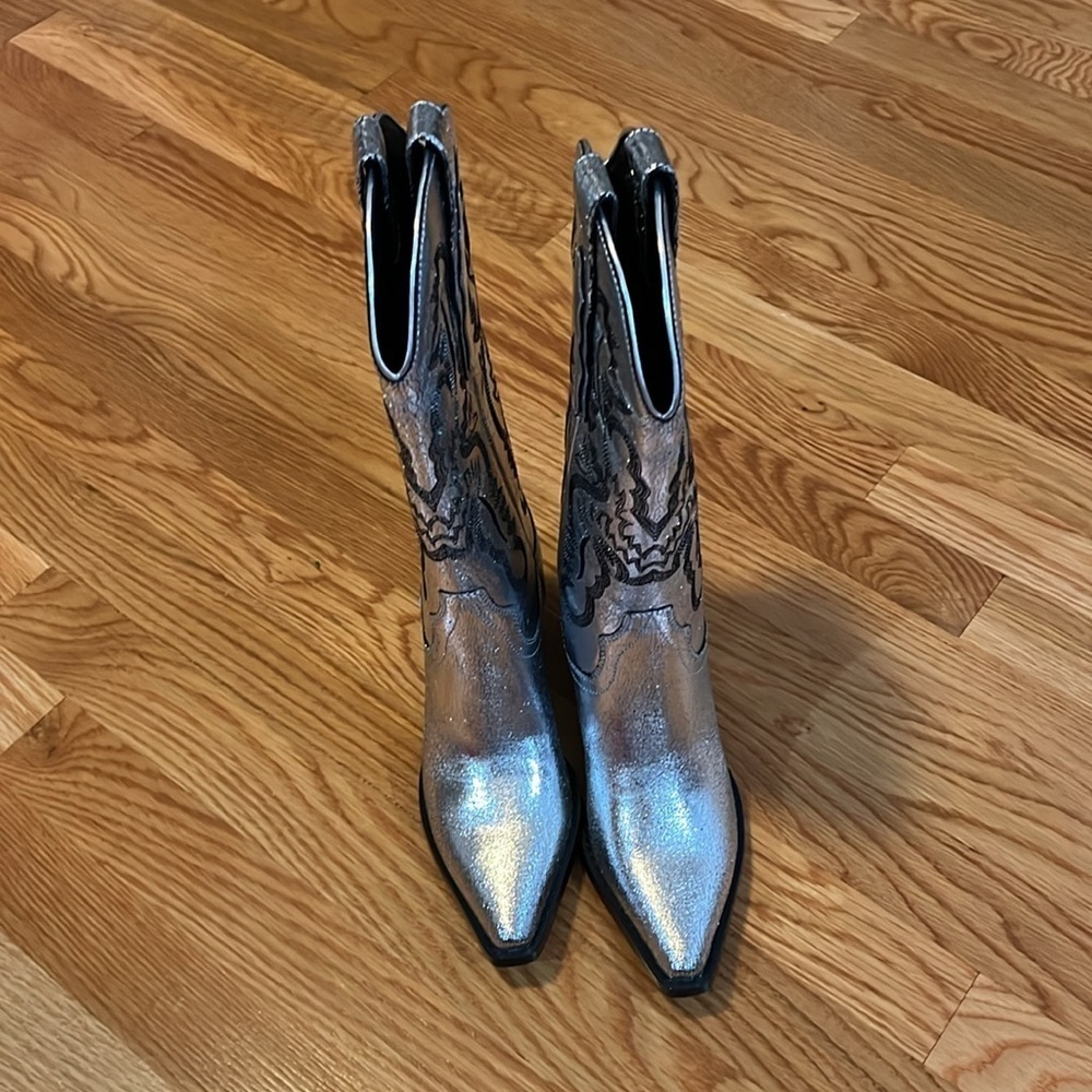 Free People x Jeffrey Campbell Dagget Boots Size 6 NWT - Picture 4 of 13